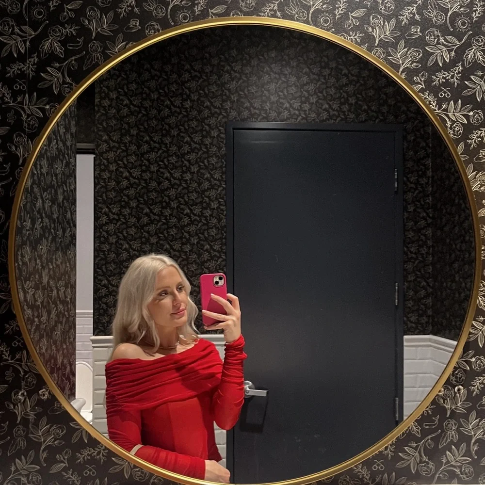 Majorelle mesh top from revolve - Picture 3 of 4